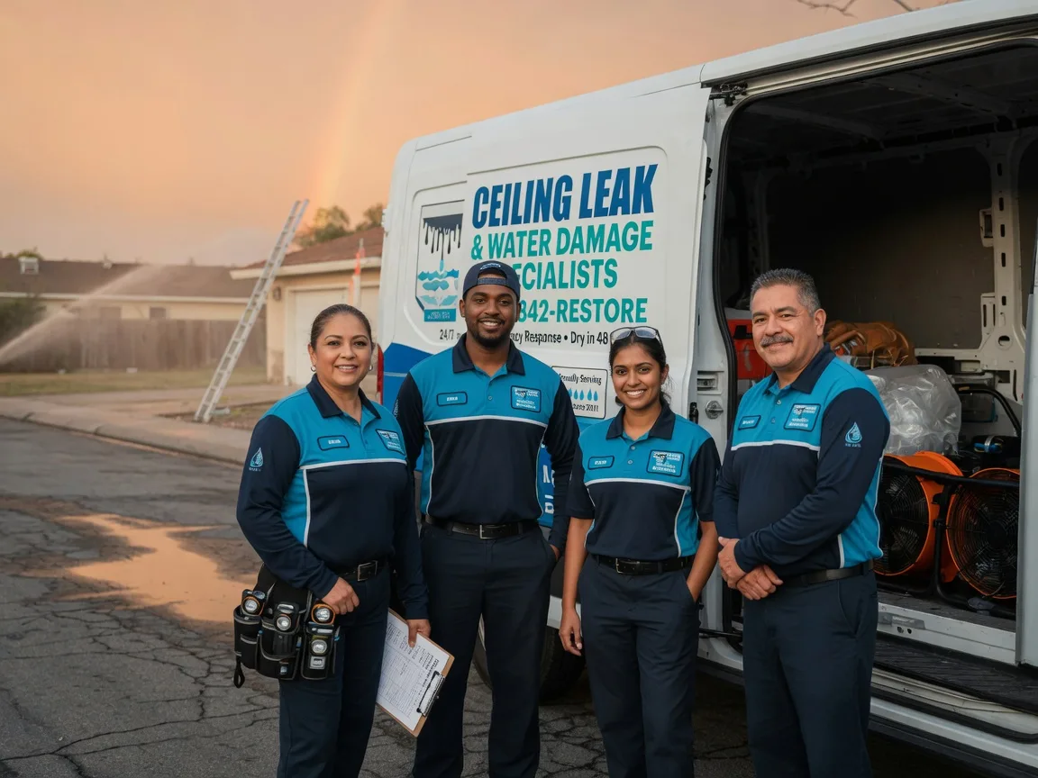 Ceiling Leak Cleanup company in La Jara, NM
