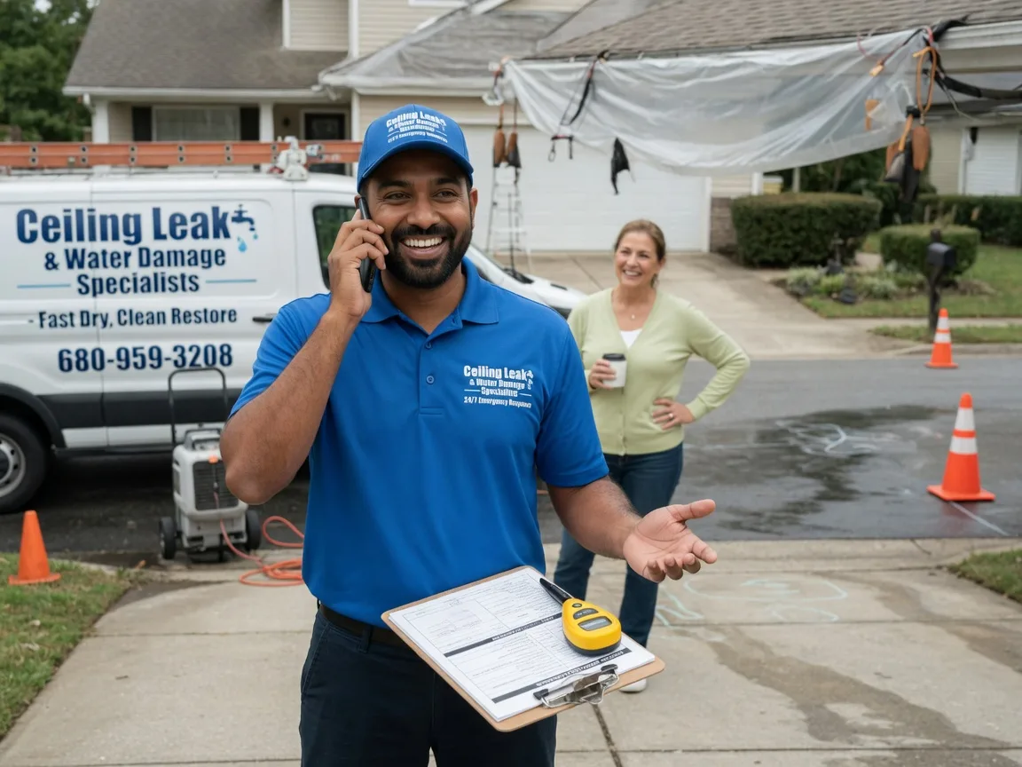 Ceiling Leak Cleanup La Jara, NM FAQs